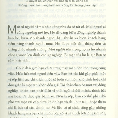 Nghệ Thuật Giao Tiếp Để Thành Công Nơi Công Sở (Tái Bản 2023)