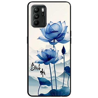 Ốp lưng cho Oppo A15 - A15s - Oppo A35 4G - A17 - A17K - Oppo A57 - A95 5G - Sen Xanh Bình An - Hàng Chính Hãng