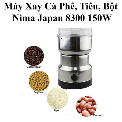 Máy Xay  Nima Japan 8300 150W Xay Cà Phê, Tiêu, Bột, Ngũ Cốc Đa Năng