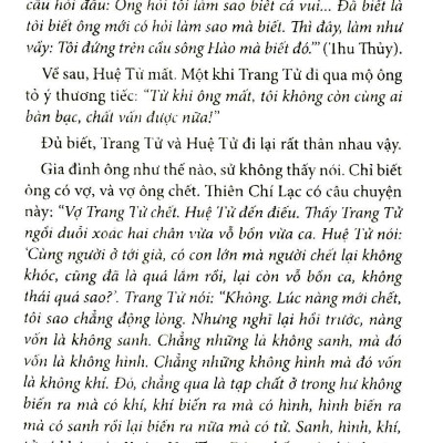 Trang Tử Tinh Hoa - TRẺ