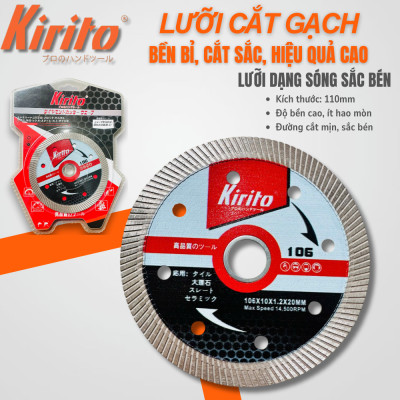 LƯỠI CẮT GẠCH ĐA NĂNG KIRITO – SIÊU BỀN, CẮT SẮC, HIỆU QUẢ CAO