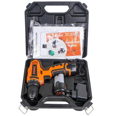 MÁY KHOAN BẮT VÍT DÙNG PIN 12V (22NM) GOMES GB-12CD - HÀNG CHÍNH HÃNG