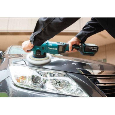 MÁY ĐÁNH BÓNG QUỸ ĐẠO TRÒN 125MM DÙNG PIN(BL)(18V) MAKITA DPO500RTE (01 SẠC NHANH 02 PIN 5.0AH) - HÀNG CHÍNH HÃNG