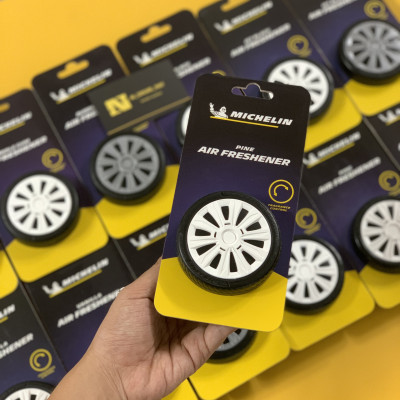 Sáp Thơm Ô Tô MICHELIN Khử Mùi Xe Hơi Cao Cấp - Michelin Organic Can Air Freshener (Hàng Chính Hãng) mùi hương vanilla