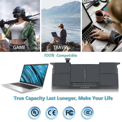 Pin Tương Thích Cho Macbook Air 11 A1375 A1370 Late 2010 Mc505 Mc506 TEEEMO PC Hàng Nhập Khẩu New Seal