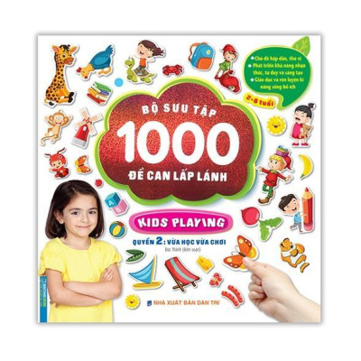 Sách - Bộ Sưu Tập 1000 Đề Can Lấp Lánh - Combo 4 Tập - Minh Thắng