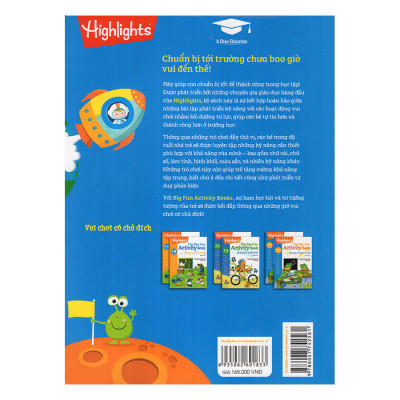 Big Fun Activity Book - Sẵn Sàng Cho Bé Tới Trường Pre K - B (2-4 Tuổi)