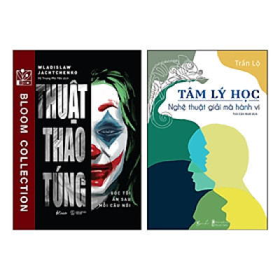 Combo 2 Cuốn Sách Tâm Lý Học: Thuật Thao Túng - Góc Tối Ẩn Sau Mỗi Câu Nói + Tâm Lý Học - Nghệ Thuật Giải Mã Hành Vi