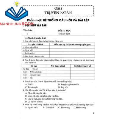 sách - phát triển kĩ năng đọc - hiểu và viết văn bản theo thể loại môn ngữ văn 8 (bám sát sgk cánh diều)