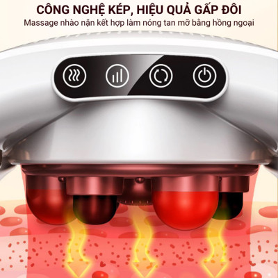 Máy Massage Làm Ấm Bụng Tiện Lợi Giảm Đau Cho Chị Em Đến Kì, Chườm Ấm Giảm Đau Bụng Kinh Điều Chỉnh Nhiệt Độ Phù Hợp