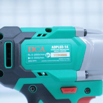 MÁY SIẾT VÍT KHÔNG CHỔI THAN DÙNG PIN 20V/2AH DCA ADPL03-14Z (KHÔNG KÈM PIN VÀ SẠC) - HÀNG CHÍNH HÃNG