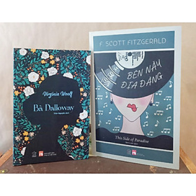 Sách - (Combo 2 cuốn bản phổ thông bìa mềm) Bà Dalloway (Virginia Woolf) và Bên này địa đàng (F. Scott Fitzgerald)