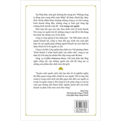 Sách - Những Công Ty Đáng Trân Trọng Nhất Nước Nhật - Tập 1 - NXB Phụ Nữ