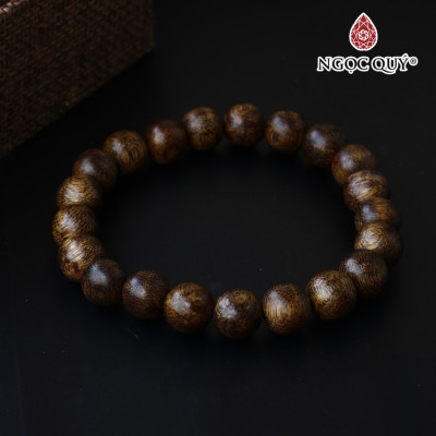 Vòng trầm tốc tròn 10mm - Ngọc Quý Gemstones