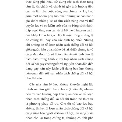 Rối Loạn Nhân Cách