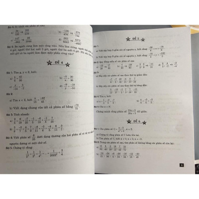 Sách - Combo Ôn tập - kiểm tra nâng cao và phát triển năng lực Toán 6 ( tập 1 + tập 2)