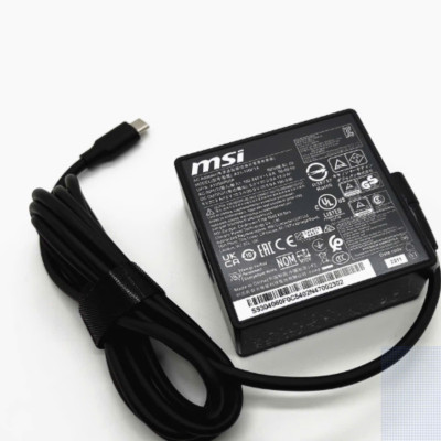 Sạc MSI 100W AC Adapter Type C Charger MSI Prestige 14 A12UC Laptop Notebook hàng nhập khẩu kèm dây nguồn