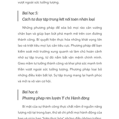 Sách - Luật Tập Trung - Càng Tập Trung, Càng Phát Triển
