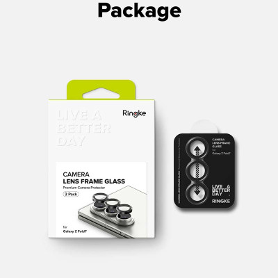 [Combo 2] Dán camera cho Samsung Galaxy Z Fold 7 RINGKE Lens Frame Glass - Hàng Chính Hãng