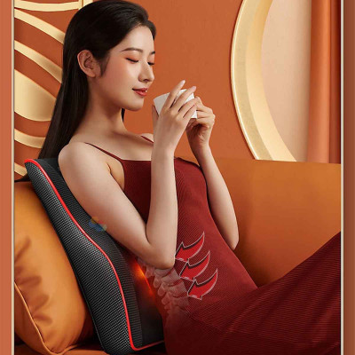 Đệm massage toàn thân 8D đa vị trí phiên bản 618-1 có hồng ngoại 3 cấp độ, mát xa rung tùy chỉnh, 5 chế độ xoa bóp đảo chiều, xoa bóp lưng, vai, gáy đa điểm, hàng chính hãng