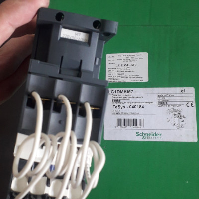 |CHÍNH HÃNG | Contactor tụ bù LC1DMKM7 25kVAR Schneider 400V-415V coil 220V