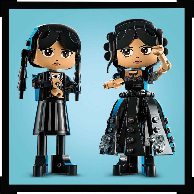 LEGO WEDNESDAY 76780 Đồ Chơi Lắp Ráp Nhân Vật Wednesday Addams (702 chi tiết)