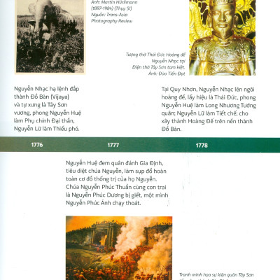 Quân Đội Tây Sơn - Lịch Sử Bằng Hình Ảnh (175 tranh ảnh lịch sử; 73 ảnh hiện vật vũ khi; 3 video) - Bìa cứng, in màu