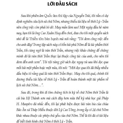 CHỮ NÔM - NGUỒN GỐC, CẤU TẠO, DIỄN BIẾN – Đào Duy Anh – Vietnambook – NXB Tri Thức