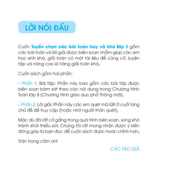 Sách - Tuyển Chọn Các Bài Toán Hay Và Khó 5 (Biên soạn theo chương trình GDPT mới) - ndbooks