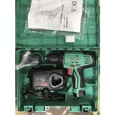 MÁY KHOAN DÙNG PIN 12V/2AH*2 DCA ADJZ10-10BK - HÀNG CHÍNH HÃNG