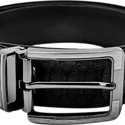 Thắt Lưng Nam Da Trăn VIP Đầu Kim Huy Hoàng HT4328 - Nâu