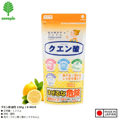 Bột tẩy đa năng Axit Citric 120g - Hàng Nội Địa Nhật Bản