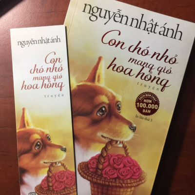 Sách Con Chó Nhỏ Mang Giỏ Hoa Hồng