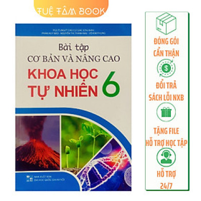 Sách - Bài tập cơ bản và nâng cao Khoa học tự nhiên 6 (ĐT)