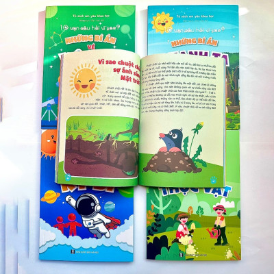 Sách - 10 Vạn Câu Hỏi Vì Sao - Tủ sách Em yêu Khoa học - Trọn bộ 5 cuốn - Phiên bản mới nhất