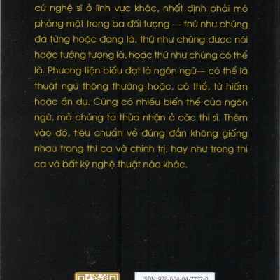 Aristotle - Thi ca luận