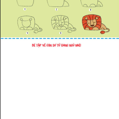 Sách - Sách Tô Màu - Bé Tập Làm Họa Sĩ - Bé Tập Vẽ Các Con Vật