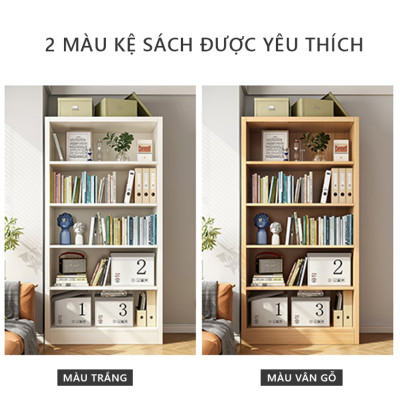 Kệ sách gỗ đa năng để sàn gỗ MDF phủ melamin cao cấp thương hiệu IGA - GP250