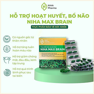 NIHA MAX BRAIN (100 Viên)