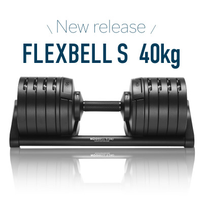 Nuobell - Tạ dumbbells 40Kg Điều Chỉnh 20 Mức – Tay Cầm Khắc Vân, Phù Hợp Gym, Tập Luyện Tại Nhà