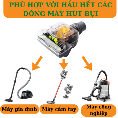 Đầu hút bụi ABG bàn chải vệ sinh giường, chăn gia gối nệm, ghế sofa, đầu máy chuyên dụng dùng hút lông thú 