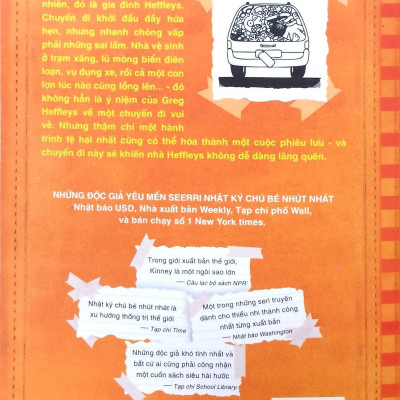 Song Ngữ Việt - Anh - Diary Of A Wimpy Kid - Nhật Ký Chú Bé Nhút Nhát: Kỳ Nghỉ Thảm Khốc - The Long Haul