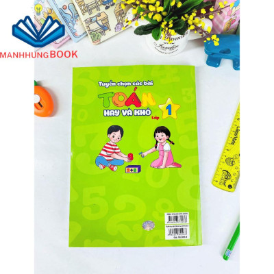 Sách - Tuyển Chọn Các Bài Toán Hay Và Khó - Lớp 1 (Biên soạn theo chương trình GDPT mới).