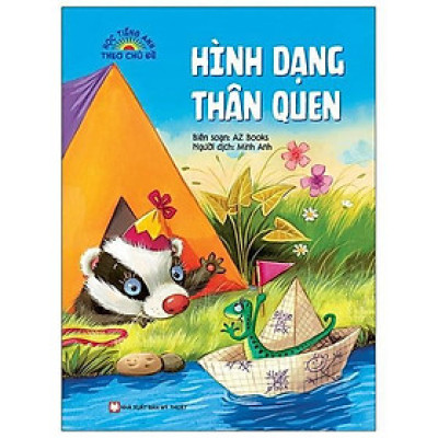 Sách - Học Tiếng Anh Theo Chủ Đề - Hình Dạng Thân Quen - Tân Việt Books