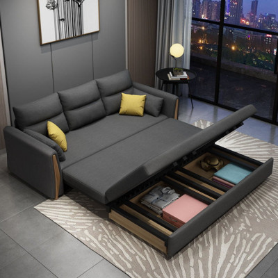 Sofa giường đa năng hộc kéo HGK-08 ngăn chứa đồ tiện dụng Juno Sofa KT 1m8