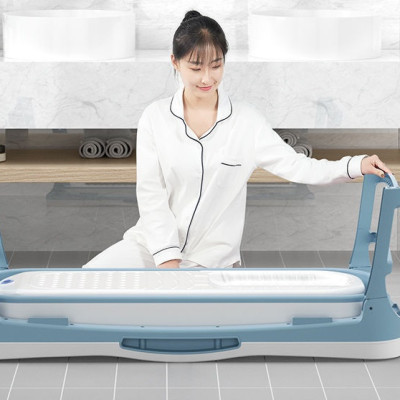 Bồn tắm gấp gọn bằng silicon cao cấp -bồn tắm cho cả gia đình 1m18-hàng chính hãng