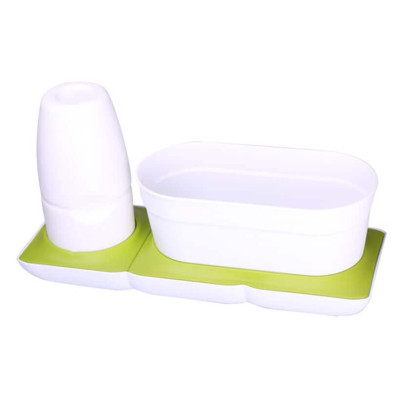 Chậu Trồng Rau Sạch Tự Dưỡng và Tự động tưới Basic UNO nhập khẩu Bồ Đào Nha dùng trồng rau và cây để bàn trong nhà hàng, khách sạn hay hộ gia đình