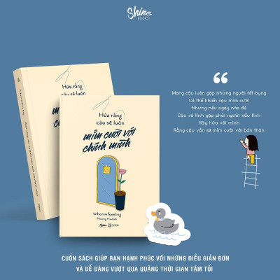 Sách Hứa Rằng Cậu Sẽ Luôn Mỉm Cười Với Chính Mình - AZB