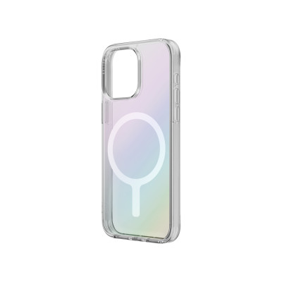 Ốp lưng dành cho iPhone 15/ 15 Pro/15 pro max UNIQ Hybrid Magclick Charging LifePro Xtreme Iridescent - Hàng Chính Hãng