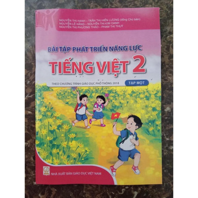 Sách - Combo Bài tập phát triển năng lực môn Tiếng Việt lớp 2 (2 tập) - Theo chương trình giáo dục phổ thông 2018